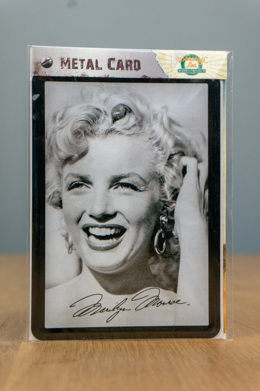 Metal Card - Marilyn Monroe (Postcard)