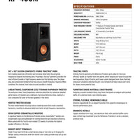 Klipsch Reference Premiere - RP 400M (per paar)