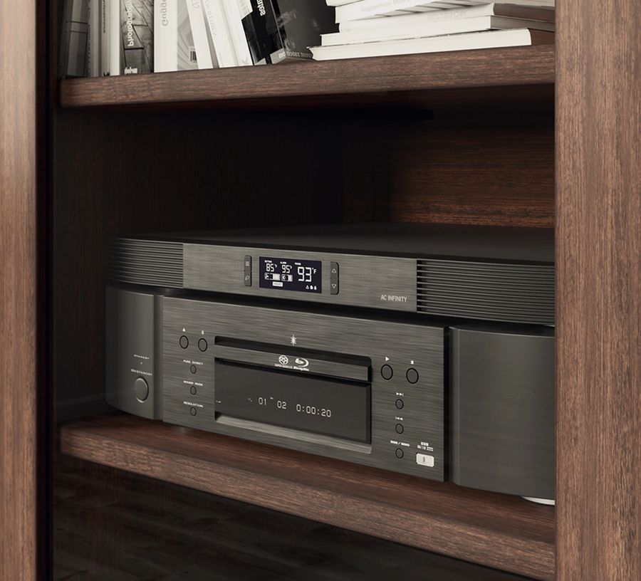 AC Inifinity Aircom T10 with LCD Front exhaust – Home at the