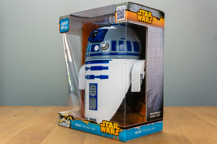 3D Deco Light - Star Wars R2-D2 - Wandlamp