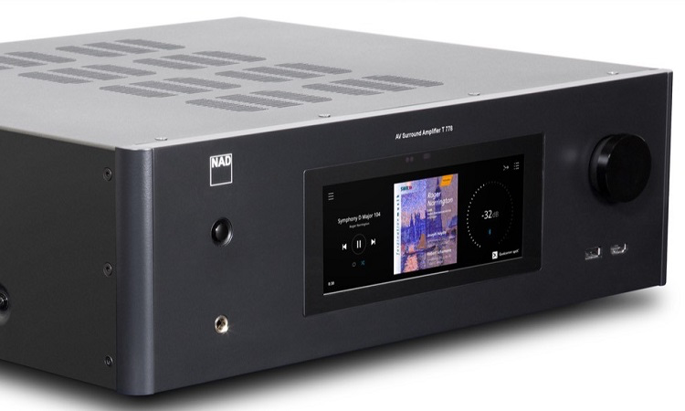 NAD - T 778 AV Surround Amplifier permanent in demo in de zaak