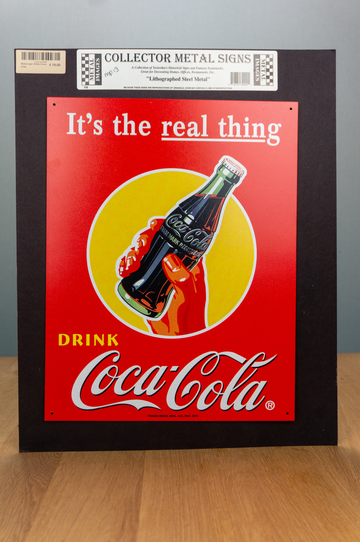 Metal Sign - Coca Cola - It's the real thing