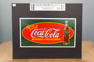 Metal Sign -Coca Cola - Refresh yourself