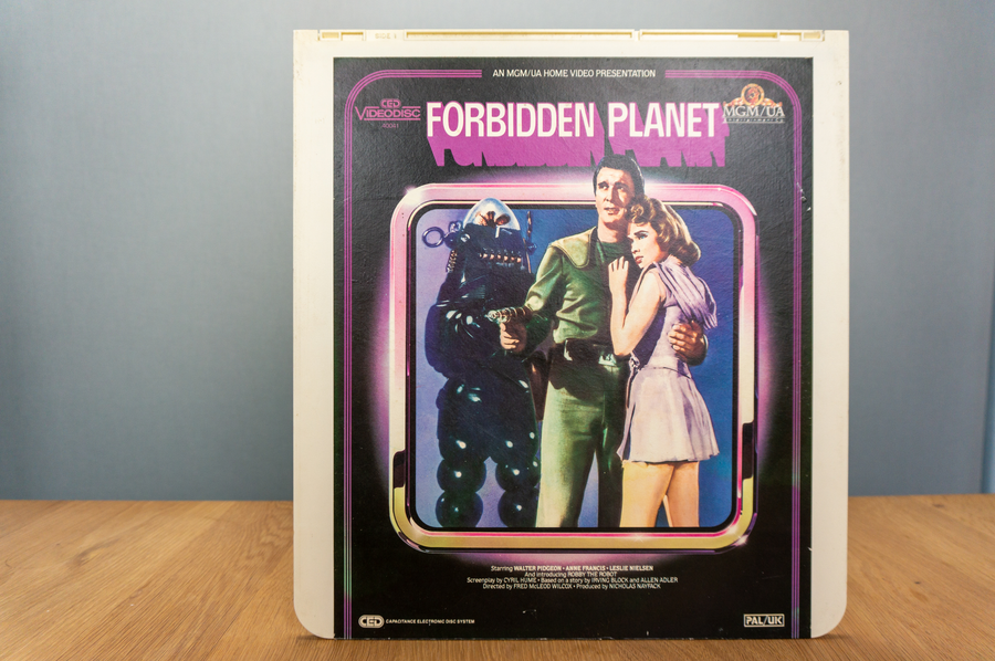 Laser disc - The forbidden planet