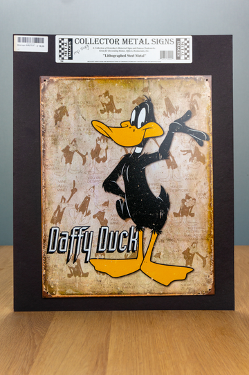 Metal Sign - Daffy Duck